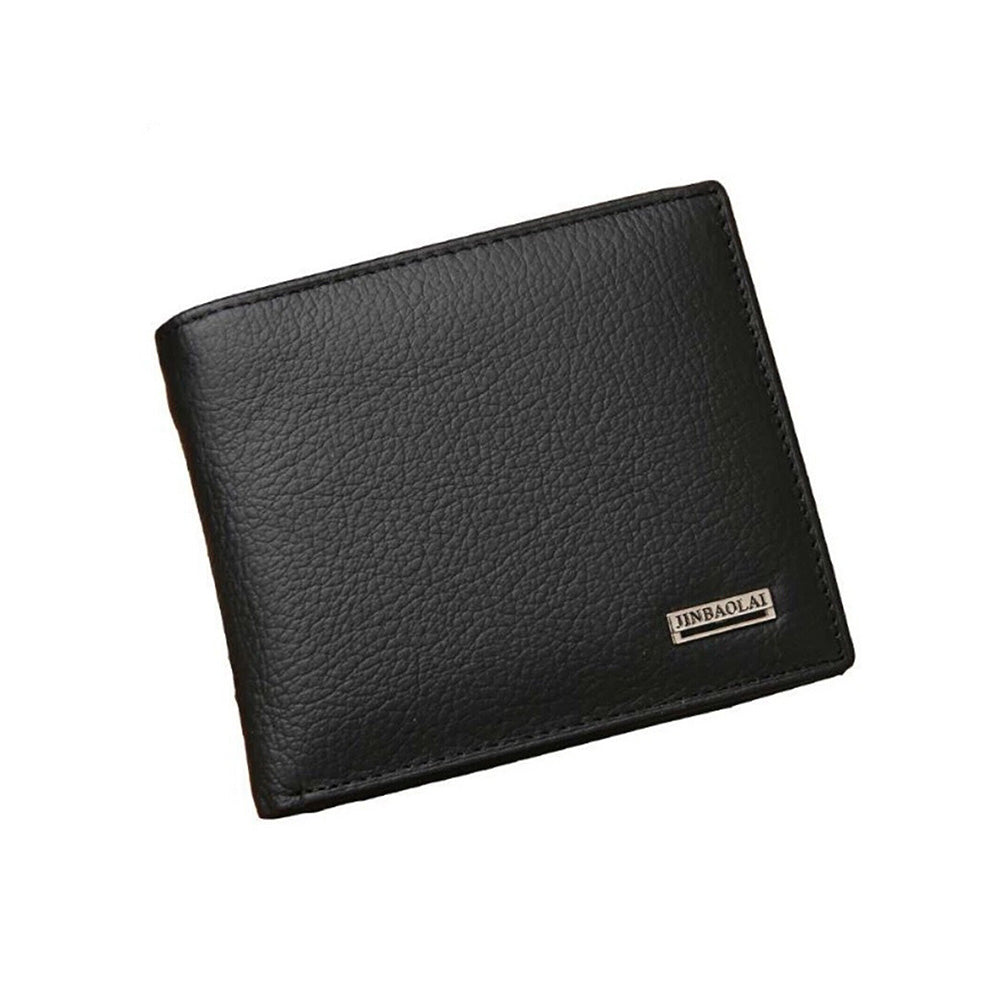 Men’s Leather Wallet Cowhide Coin Purse With Multiple Card Slots Suitable For Everyday Use.