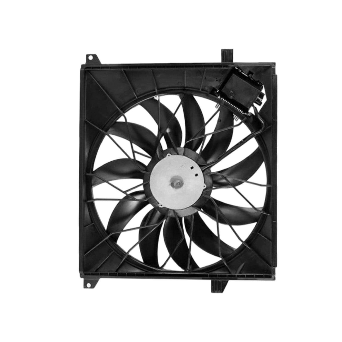 Radiator Cooling Fan with Shroud Suitable For Mercedes M-Class W163 ML500 2001-2005.