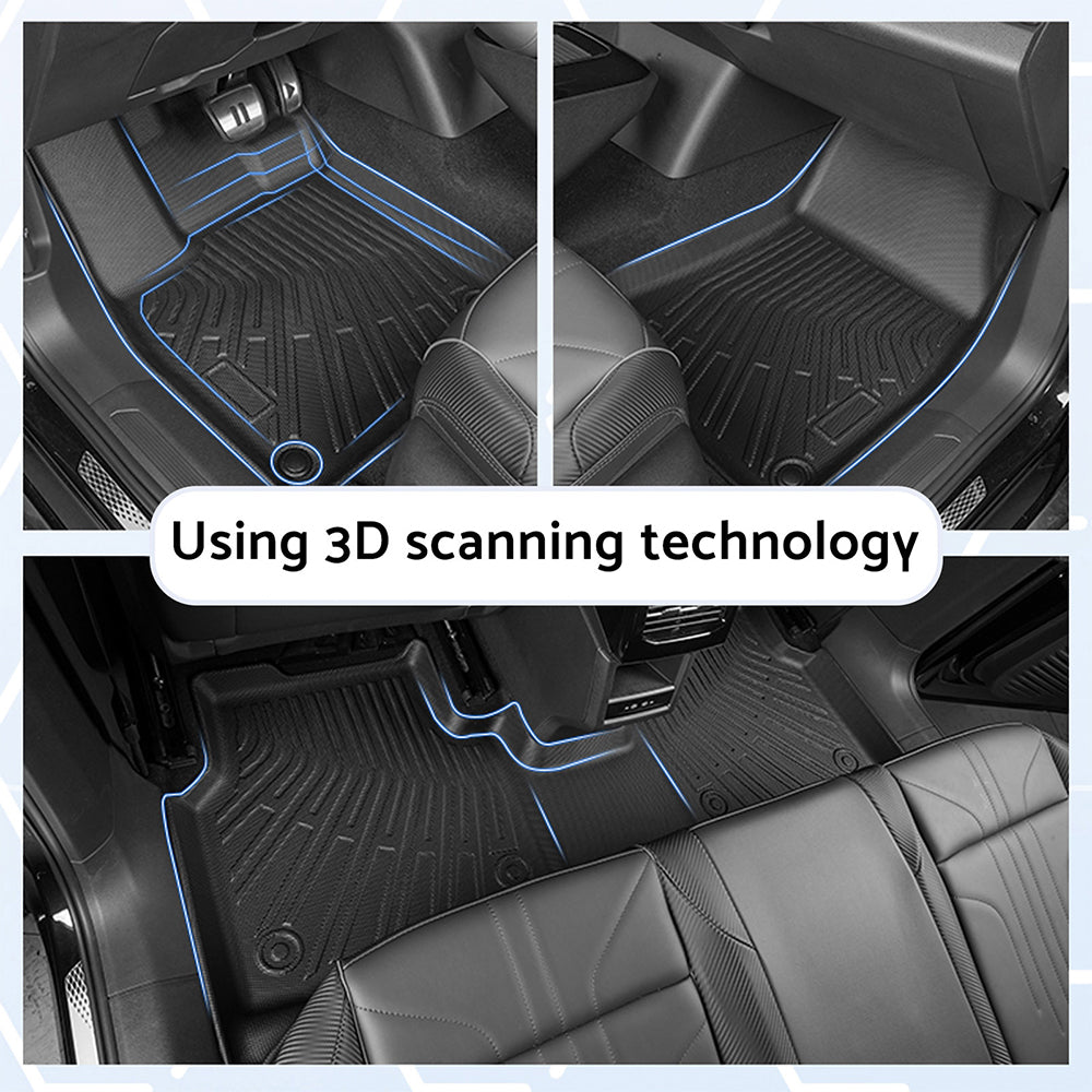 3D Floor Mats and Boot Liner Set Suitable for Kia Sportage NQ5 2015–2022.