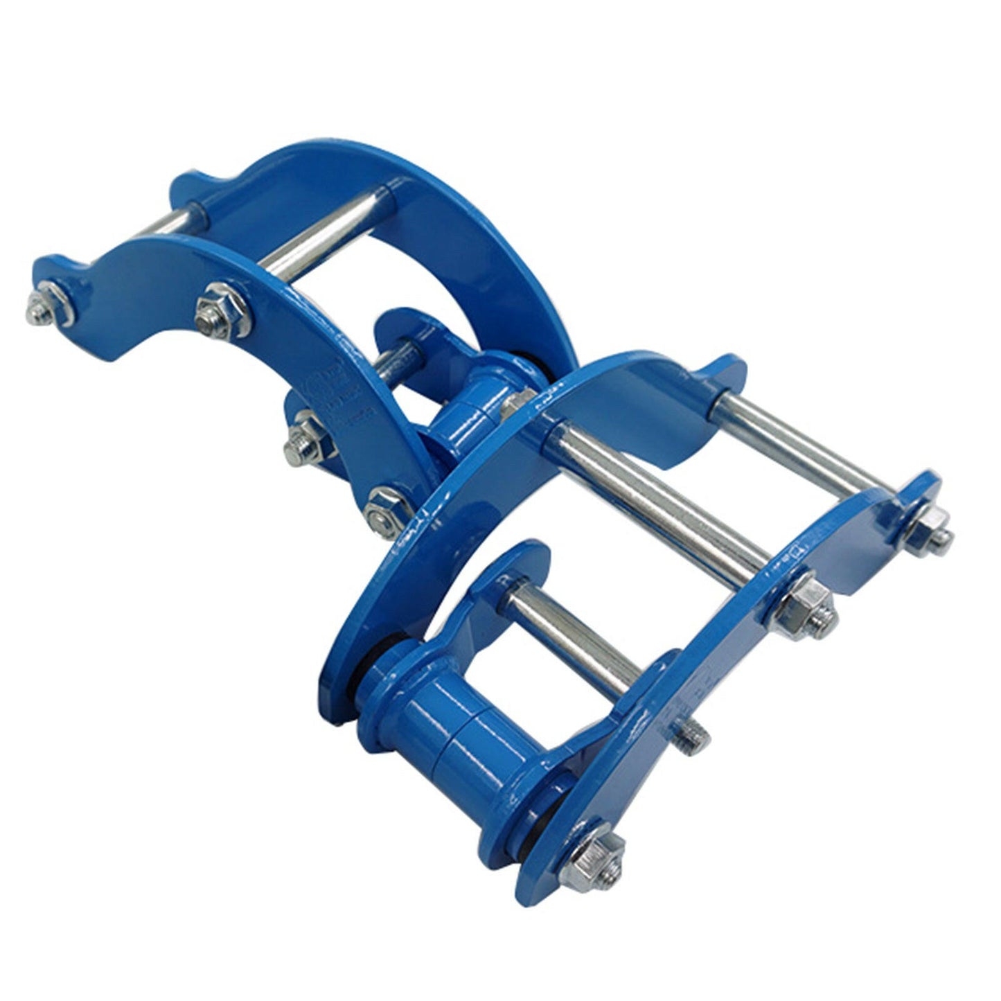 2x Rear Leaf Spring Extended 2 Inch Height Shackles Suitable For Isuzu Holden Rodeo.