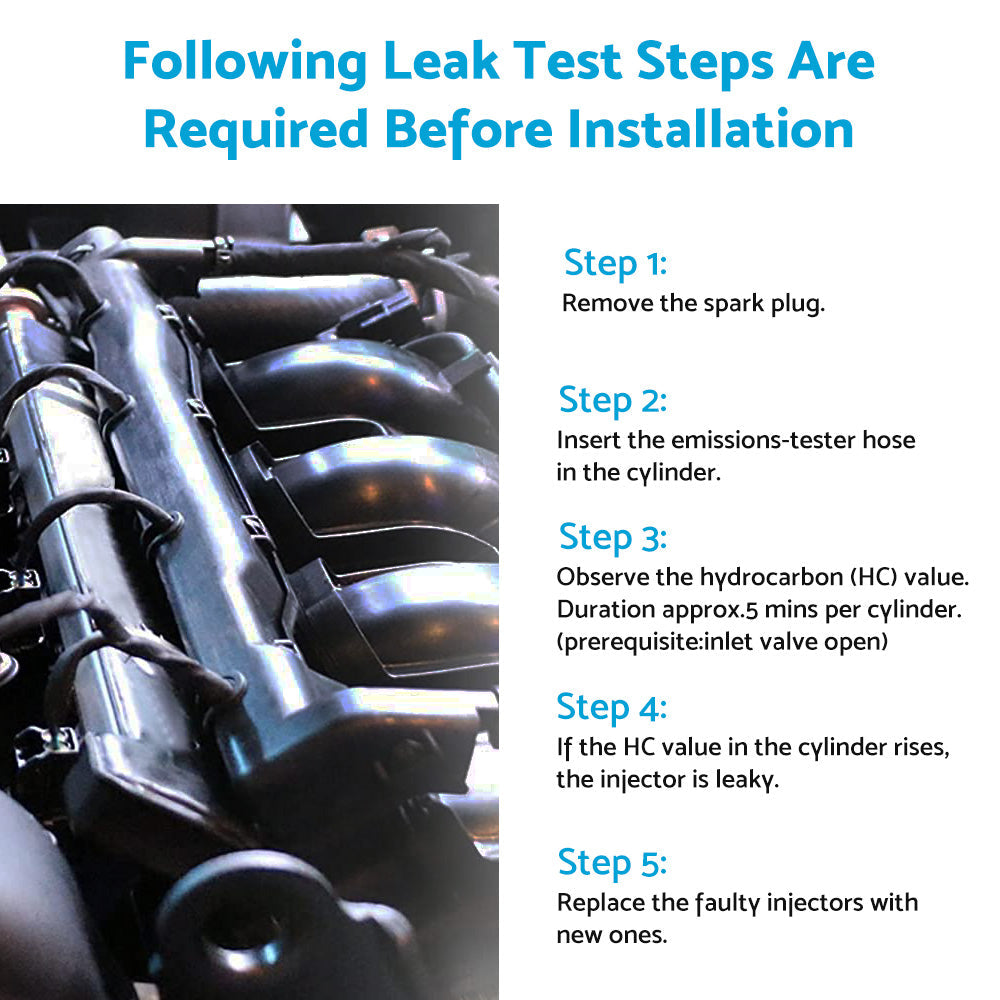 6x Fuel Injectors Suitable For Ford Falcon Fairlane LTD BA BF XR6 Territory SX SY