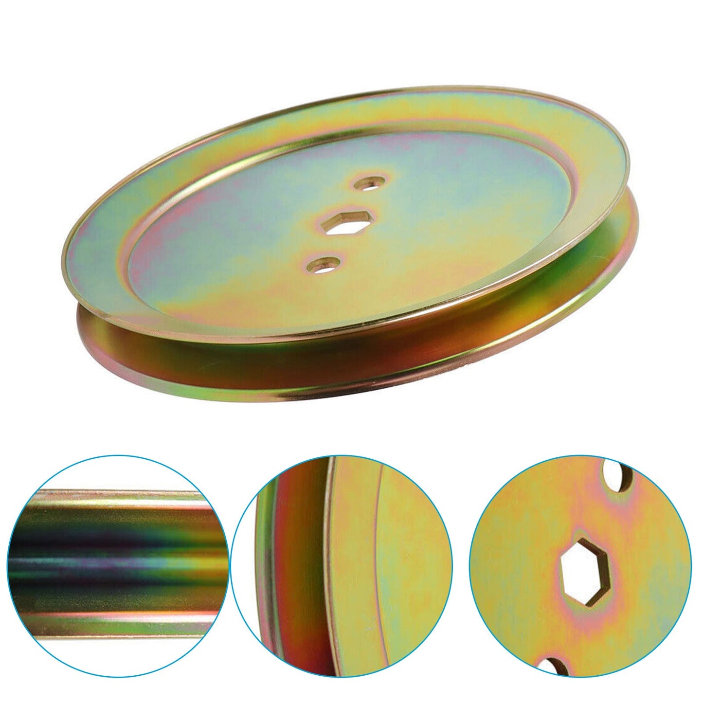 GX20367 Blade Spindle Pulley Suitable for Selected D and L Series John Deere Mowers.