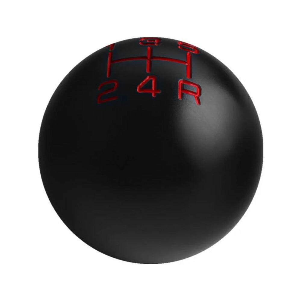 1 Set Universal 5 Speed Car MT Manual Round Ball Gear Shift Knob Shifter Lever.
