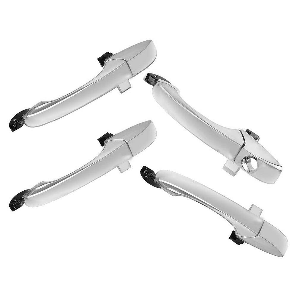 Exterior Door Handles Set 4x Suitable For Chrysler 300 300C 2005-2010 4589009AH 4589009AD.