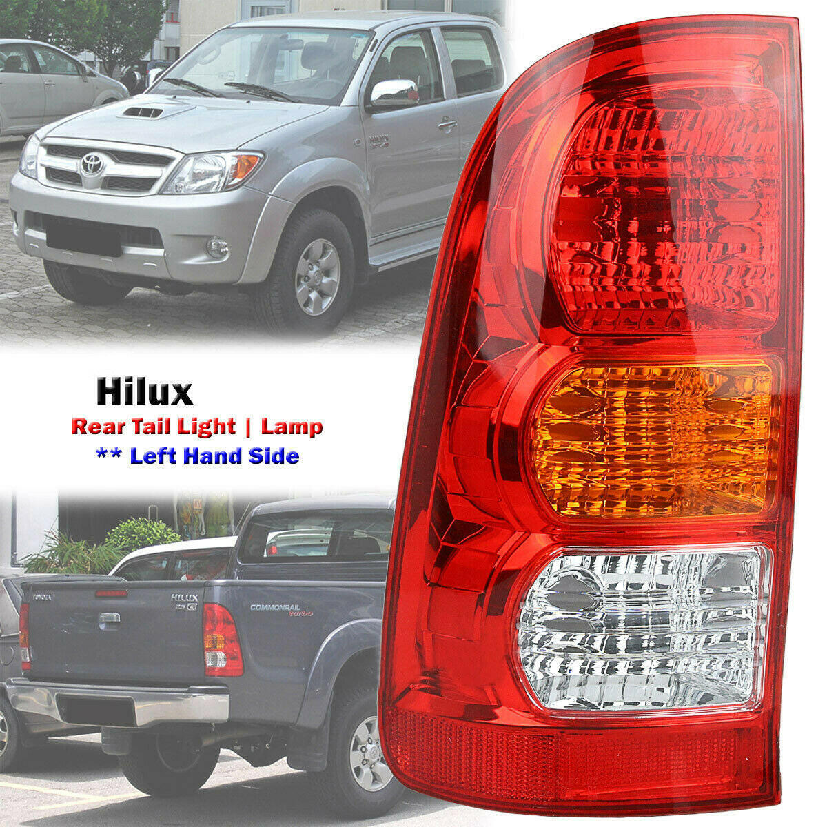 Rear Left Tail Light Lamp Suitable For Toyota Hilux KUN15 KUN26 KUN35 2005-2011