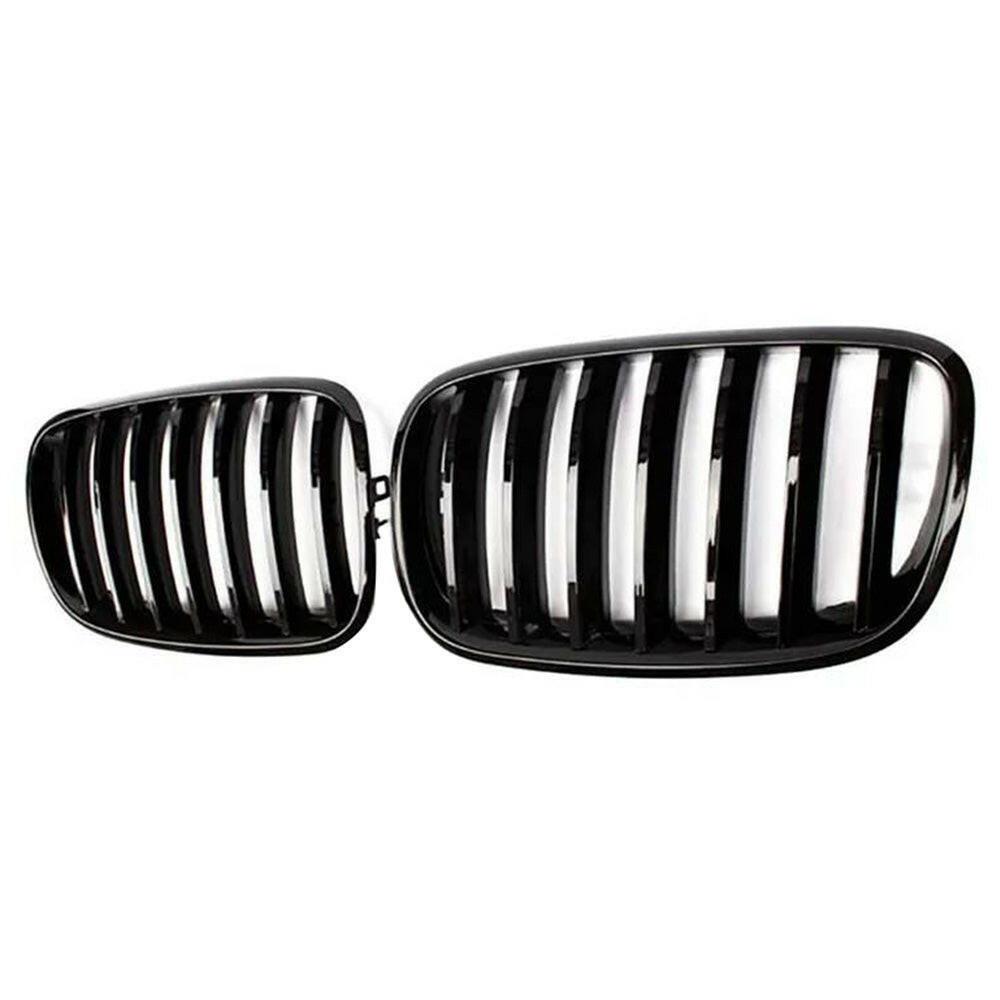Front Bumper Kidney Grill Grille Gloss Suitable For BMW E70 X5 / E71 X6 2007-2013.