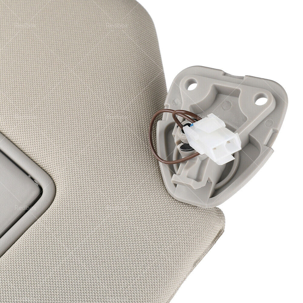 Right & Left Interior Sun Visor Shade Grey Suitable For Nissan Pathfinder R52 2013-2018.