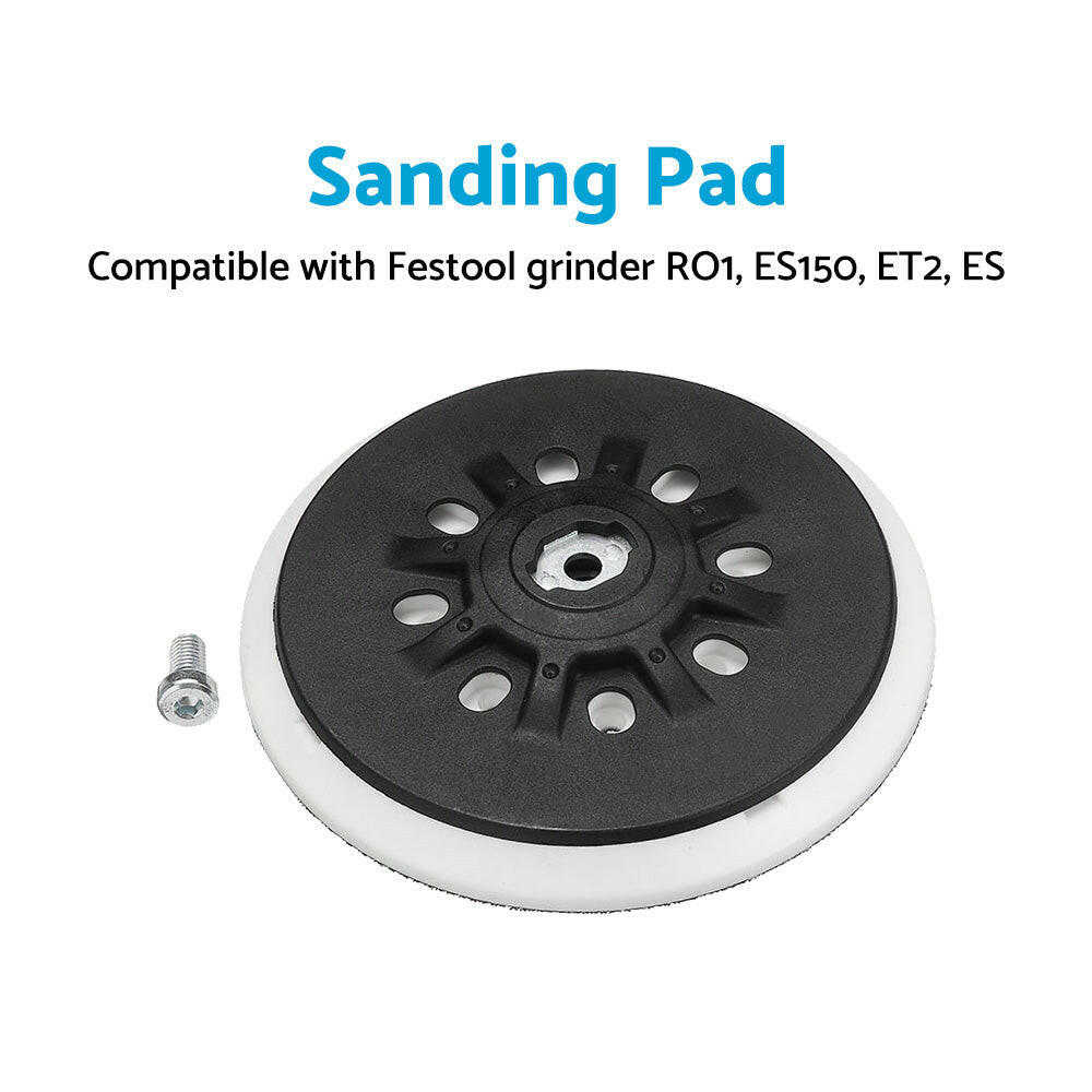 6 Inch 17 Holes Backing Pad Sanding Suitable For Festool Grinder RO1 ES150 ET2.