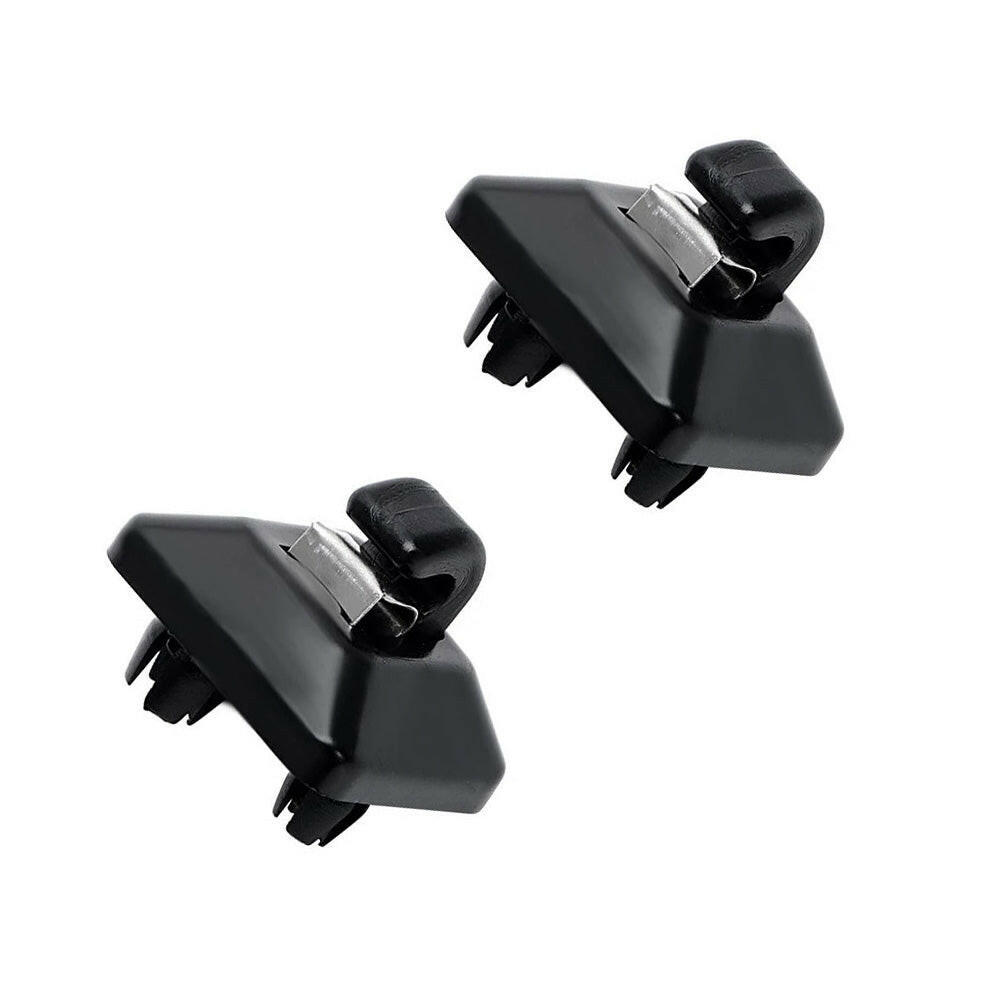 2x Left Sun Visor Clip Holder Hook Bracket Suitable For Audi A3 A4 Q3 Q5 TT