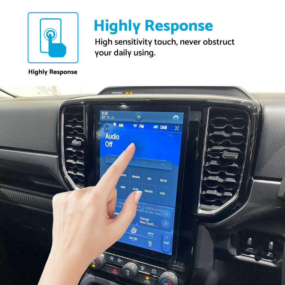 10.1in Car Screen Protector Tempered Glass Suitable For Ford Ranger XL XLS XLT.