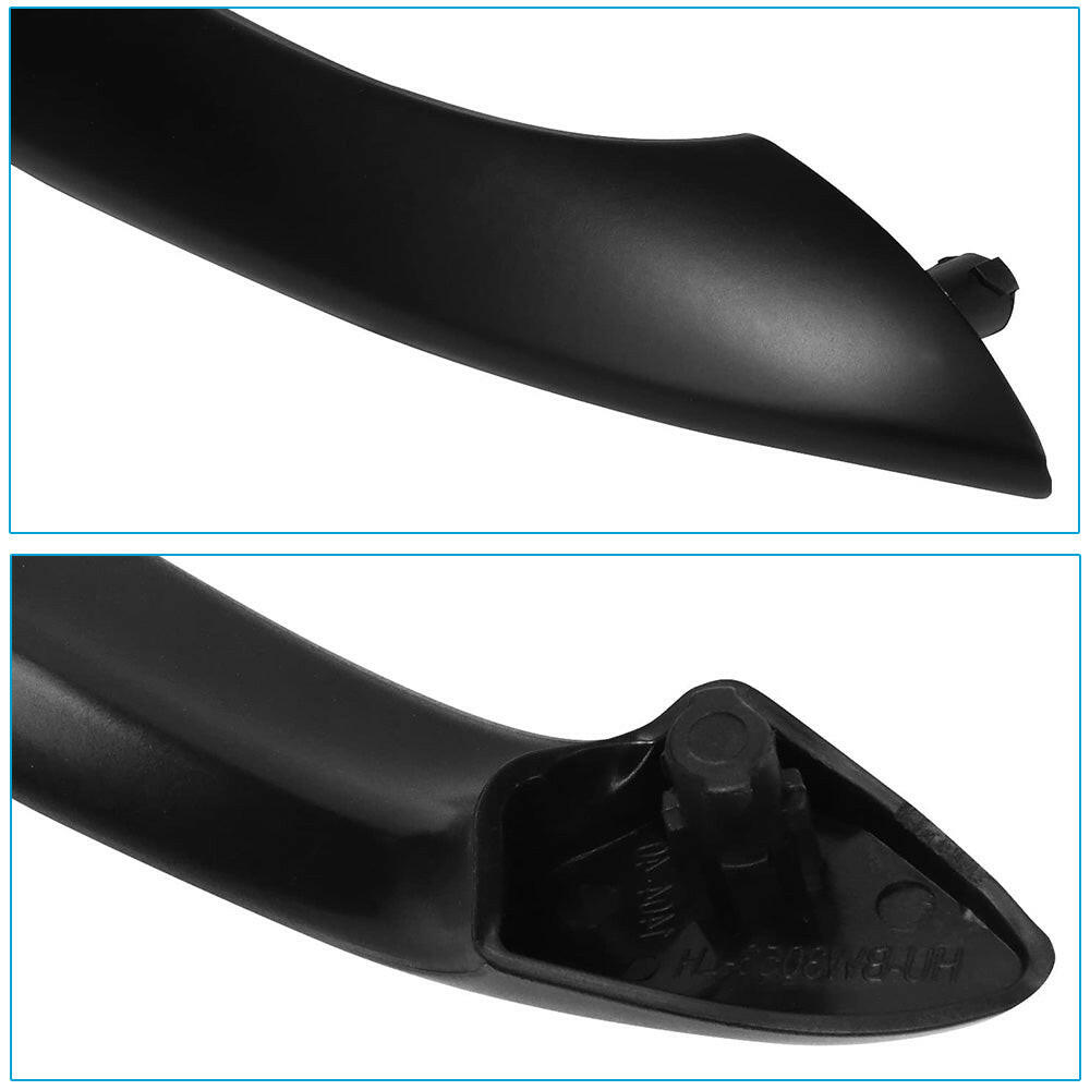 Pair Front Right & Left Outer Door Handles Dumb Black Suitable For BMW X5 E53 2000-2006.
