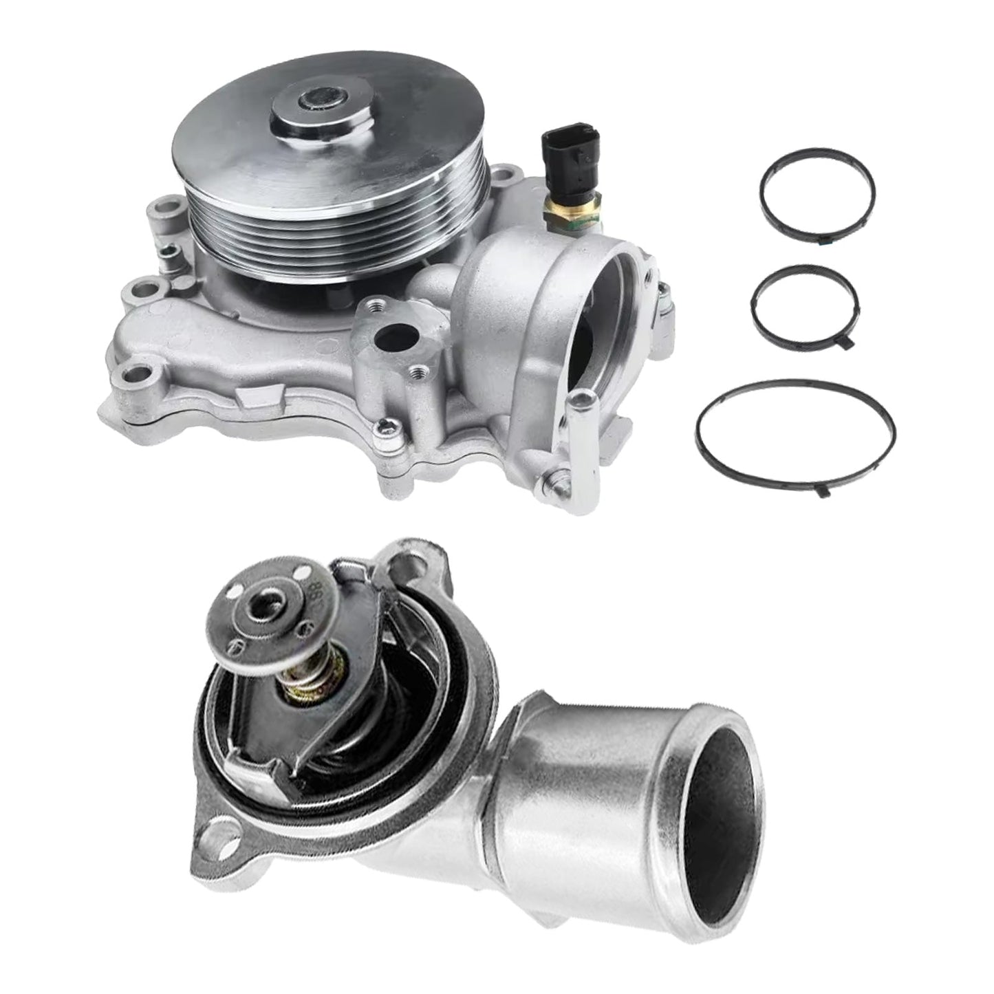 Water Pump & Thermostat Suitable For Jeep Grand Cherokee WK 3.0L CRD Diesel 2013-On