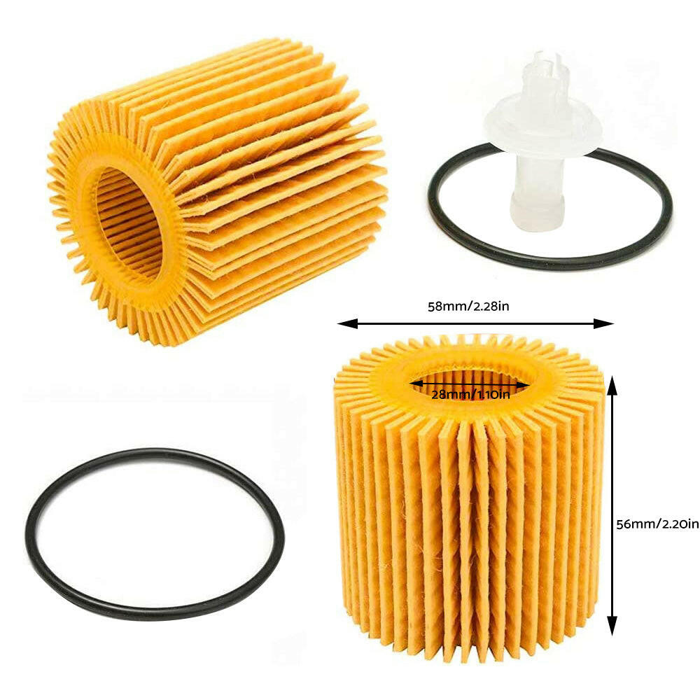 1x Oil Filter Suitable For Toyota Corolla ZRE152 RAV4 Prius Daihatsu Sirion