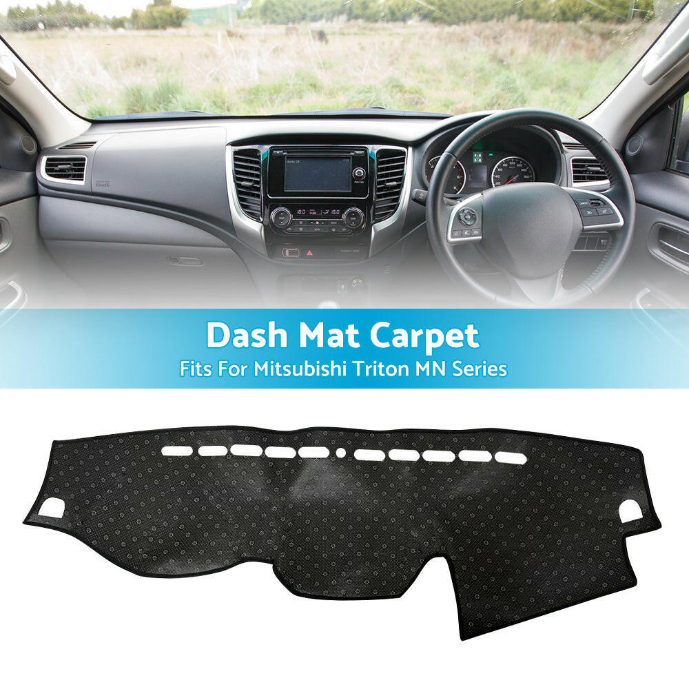 Dash Mat Fits For Mitsubishi Triton MN Series GL GLX Dashboard Sun Cover Carpet.