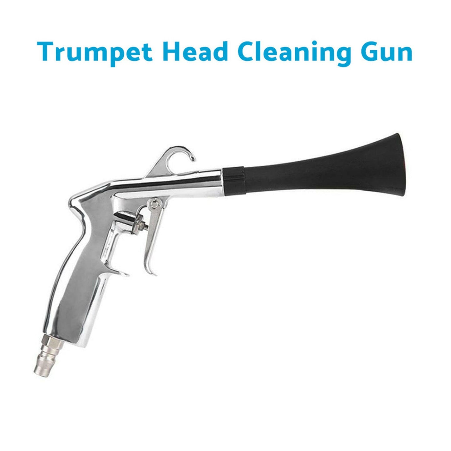 Car Cleaning Gun Aluminum Alloy Ergonomic Handle Rust-Proof Durable 0.8 MPa.