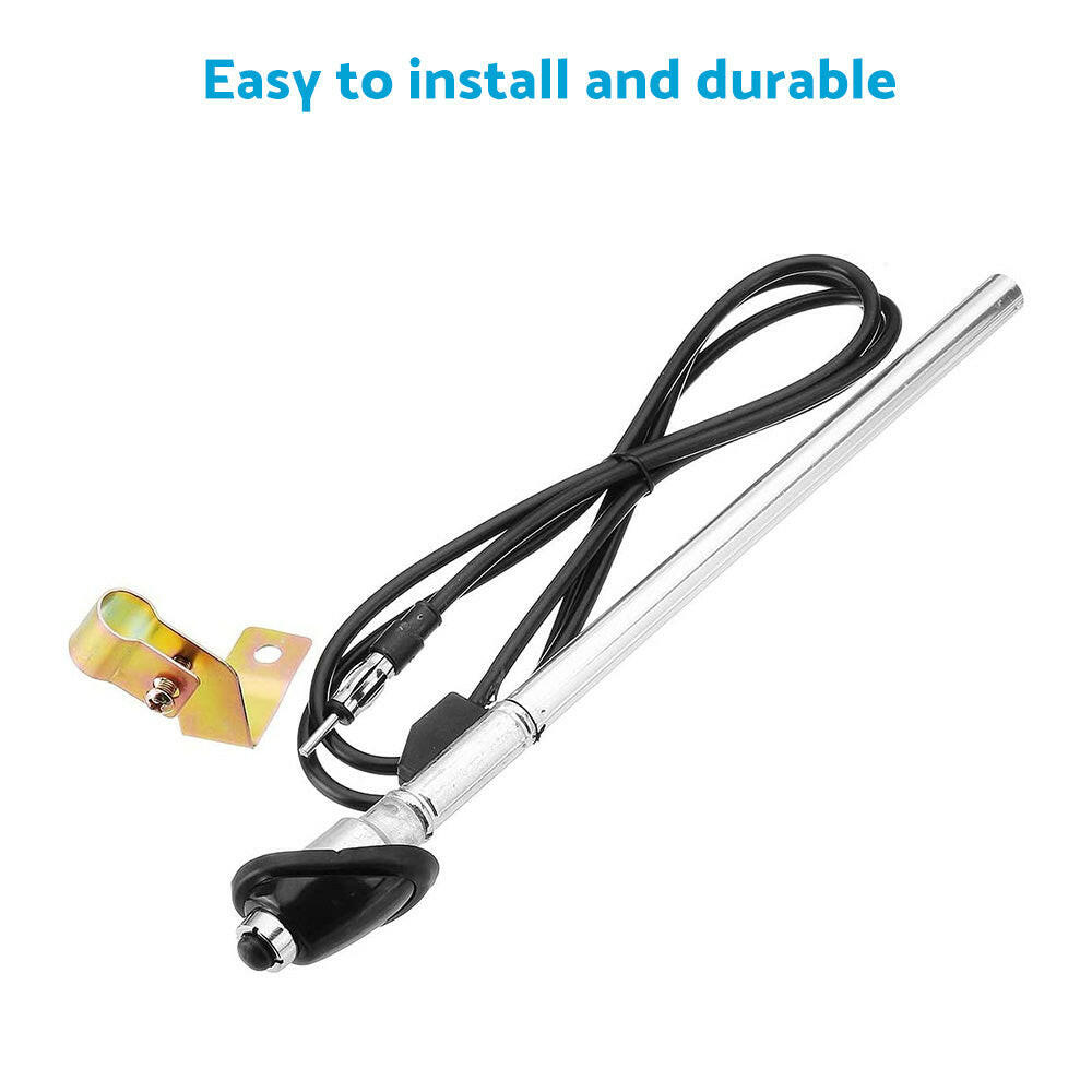 Power Signal Antenna Aerial Guard Mount Manual Push Down Suitable for Toyota Hilux 1989-1997.