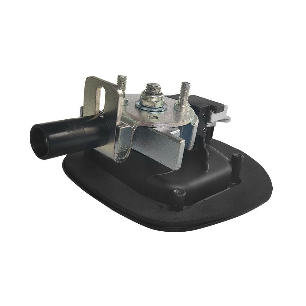 1xCentral Locking Handles Whale Tail Locks Power Operated Black Recessed Folding.
