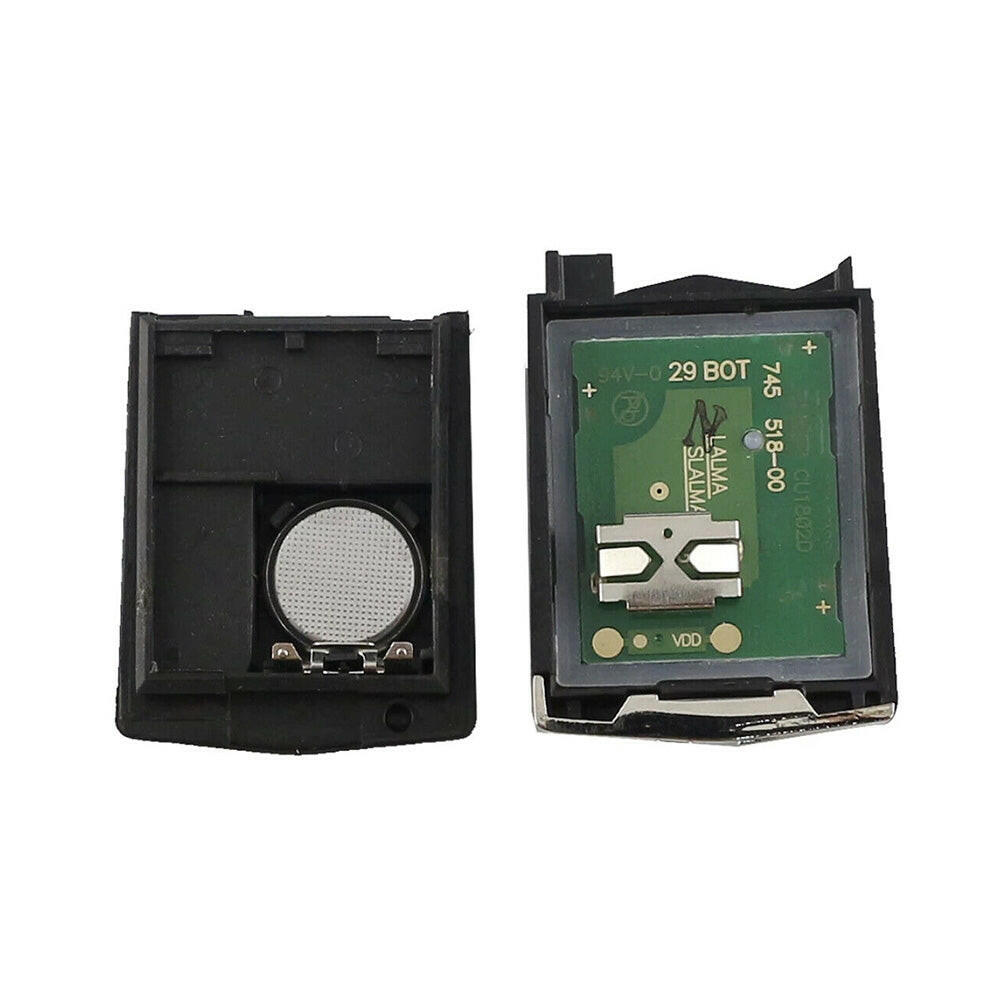 2 Button Remote Car Key 4D63 Chip 433MHz Suitable For Mazda 2 3 CX-7 CX-9 SKE126-01.