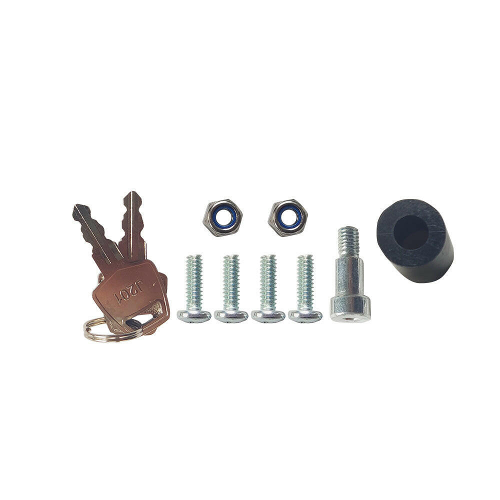 1x Black Recessed Folding T Lock / Handle Suitable For Trailer Toolbox Drop T Whale Tail.