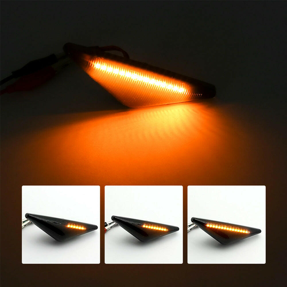 2x Side Indicator Guard LED Flasher Light Suitable For Ford Falcon XT XR6 XR8 FG 2008-2014.