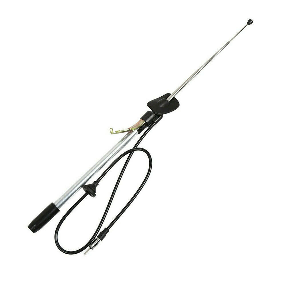 1x Radio Antenna Guard Mount Car Aerial 4 Sections Suitable For Nissan Navara D22