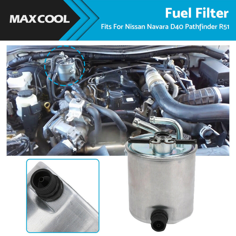 Fuel Filter Suitable for Nissan Navara D40 Pathfinder R51 2. 5L 4Cyl Turbo Diesel.