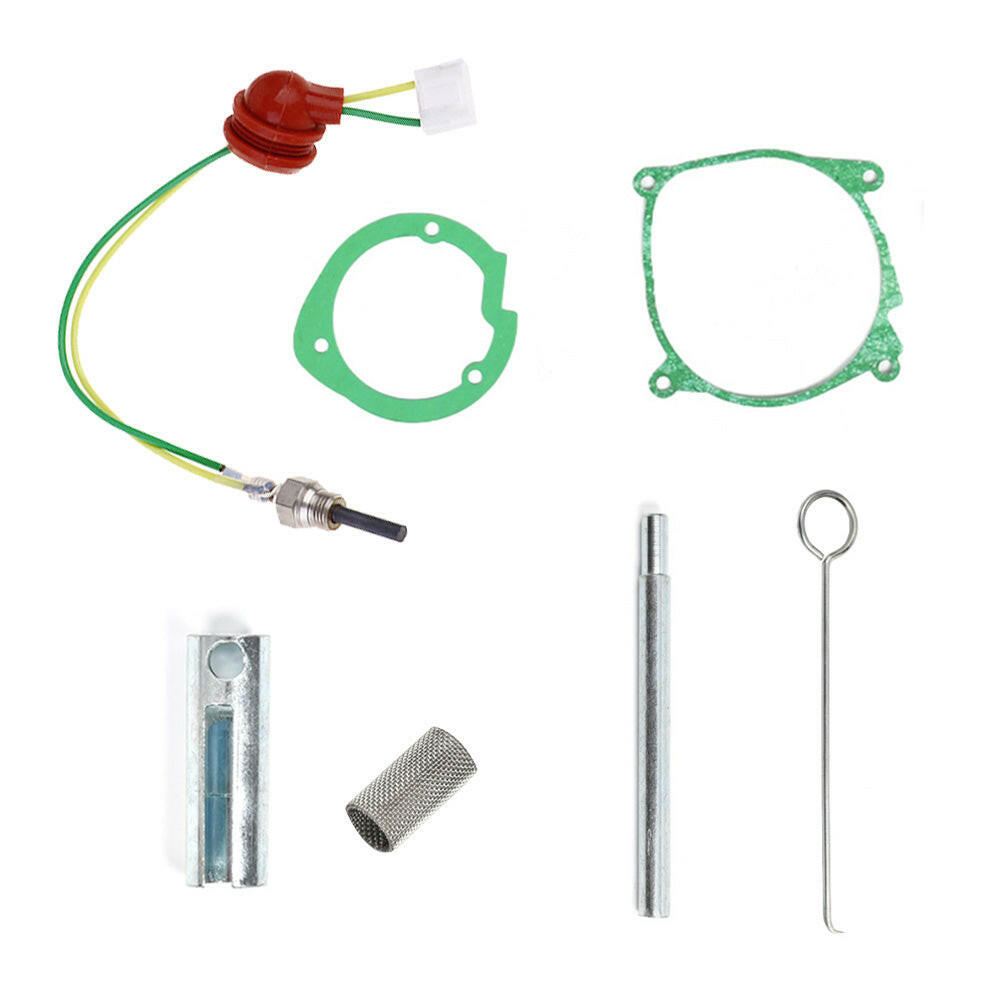 7x Car Air Diesel Gasket and Ceramic Glow Plug Kit Suitable For Chinese Diesel Heater 2KW.