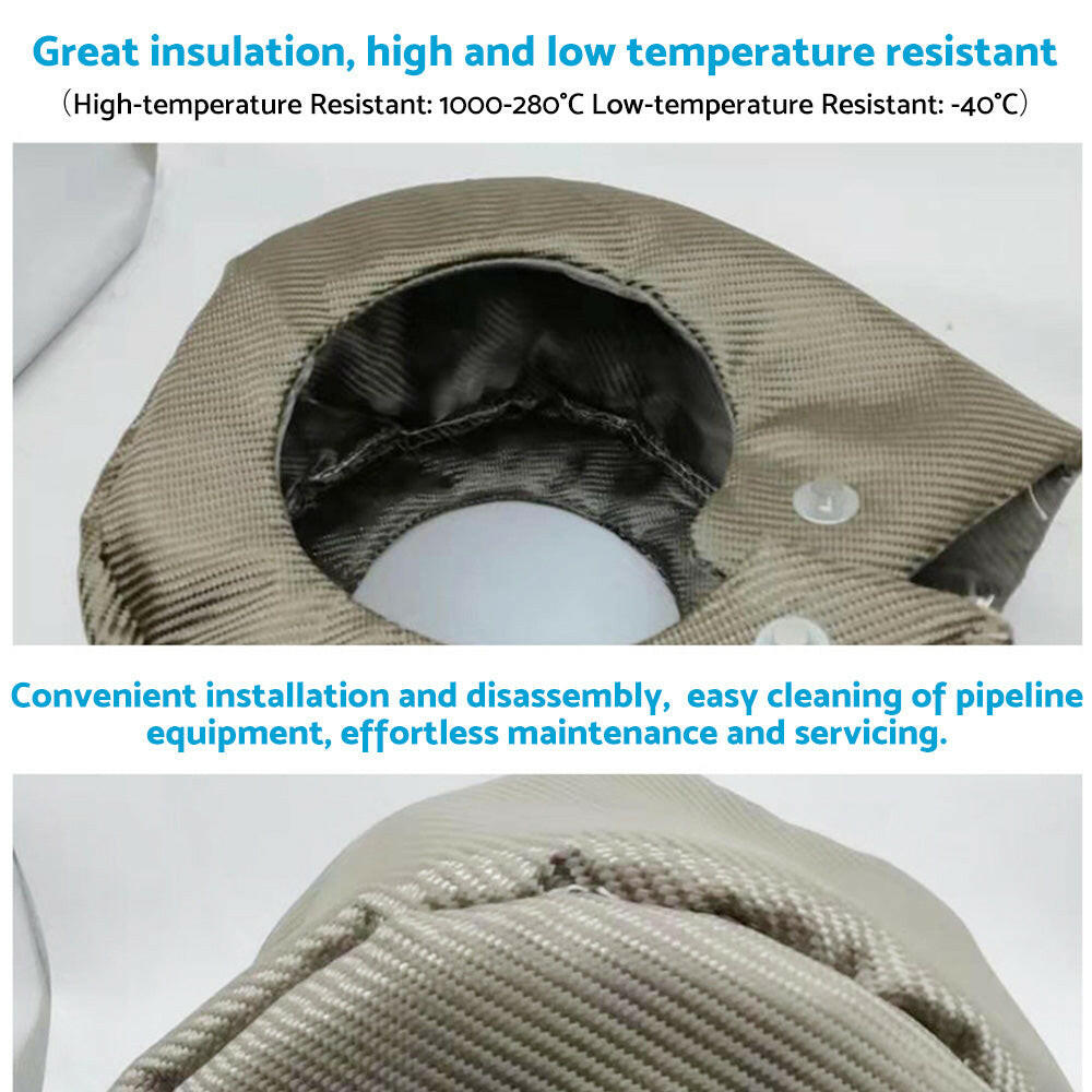 Titanium T3 Turbo Blanket Heat Shield Beanie Cover Suitable For GT28 GT25 GT30 GT32 GT35 GT37 GT47.