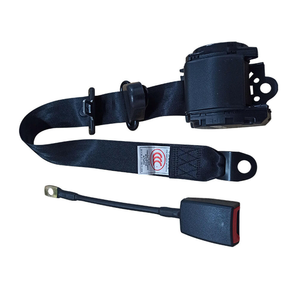 Universal 1 Set 3M 3 Point Retractable Safety Seat Belt Suitable For Truck Strap.