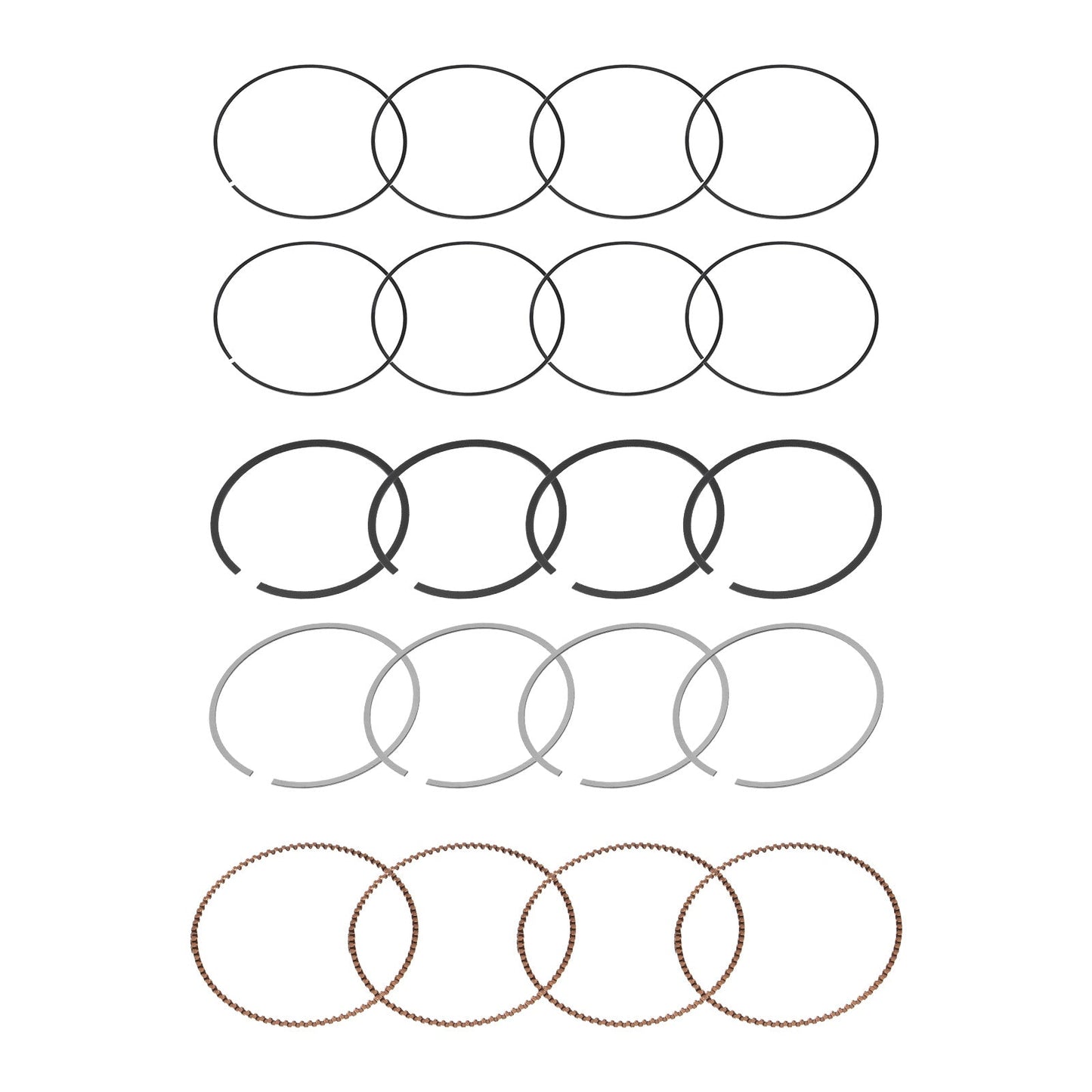 Engine Piston Rings Suitable For Mini Cooper Countryman / Paceman 2006-2016