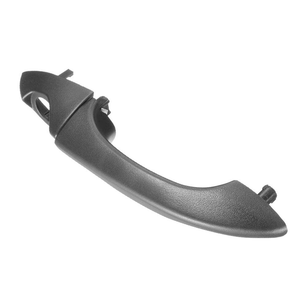 Pair Front Right & Left Outer Door Handles Dumb Black Suitable For BMW X5 E53 2000-2006.