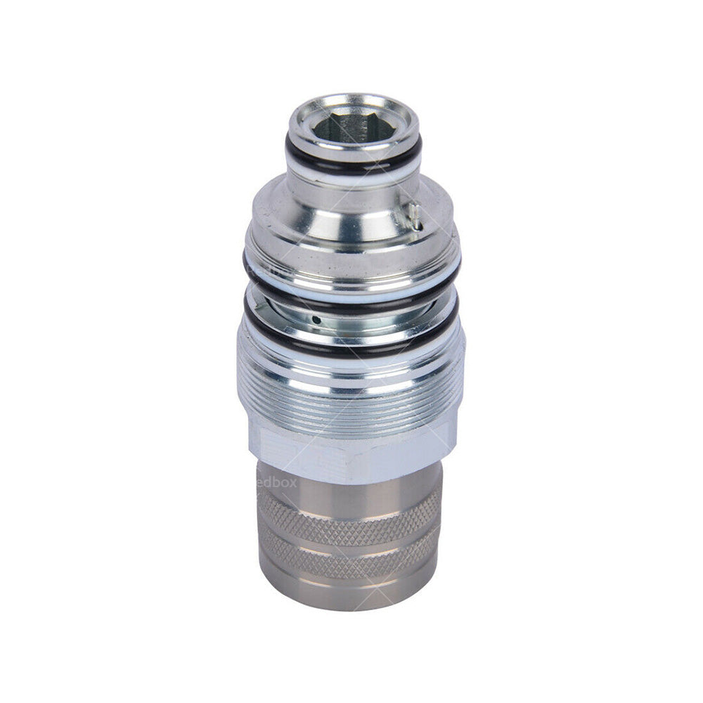 Hydraulic Flat Face Quick Coupler Male & Female Suitable For Bobcat 46mm 1 13/16 inch Thread