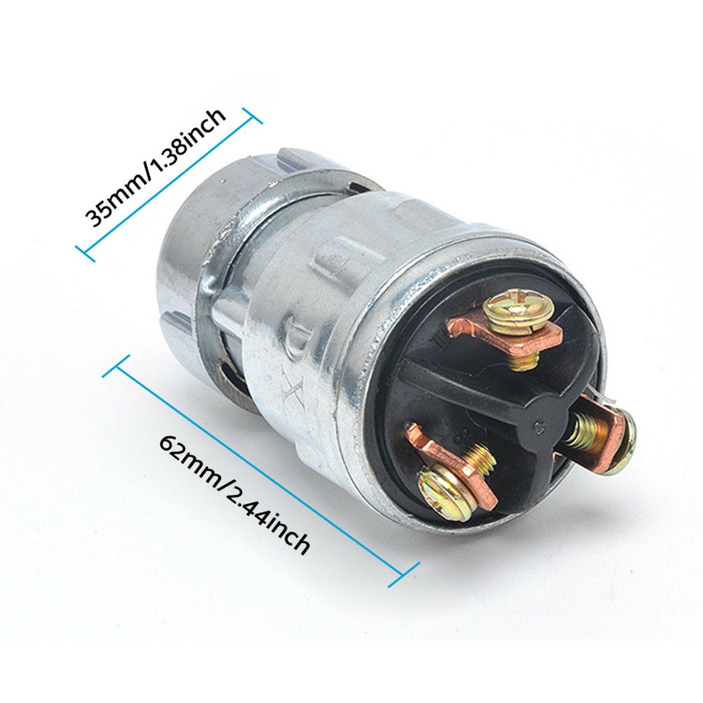 Universal 3 Position Ignition Start Switch Key Lock Suitable For Motorcycle Tractor Boat Car