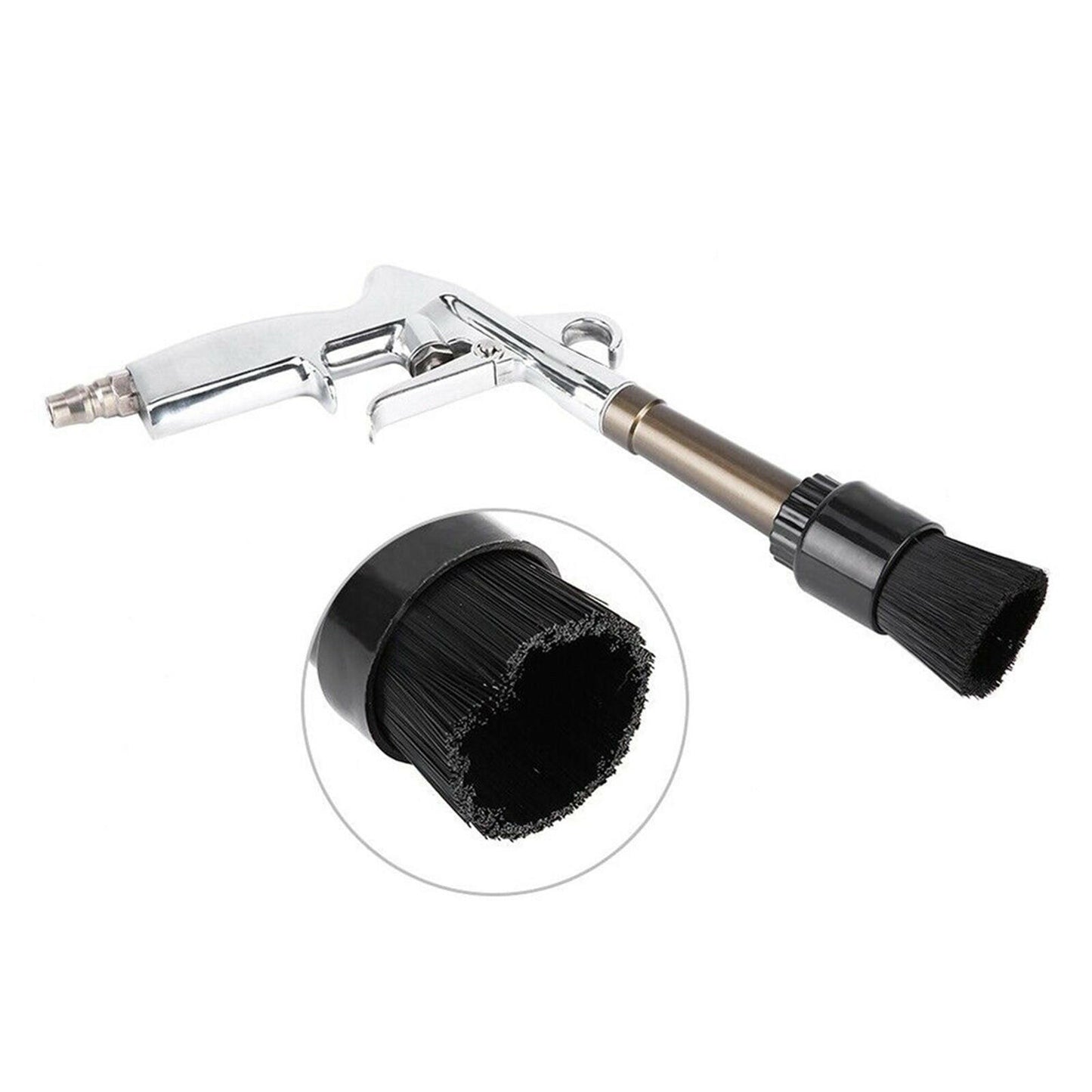 Car Cleaning Gun Aluminum Alloy Ergonomic Handle Rust-Proof Durable 0.8 MPa.