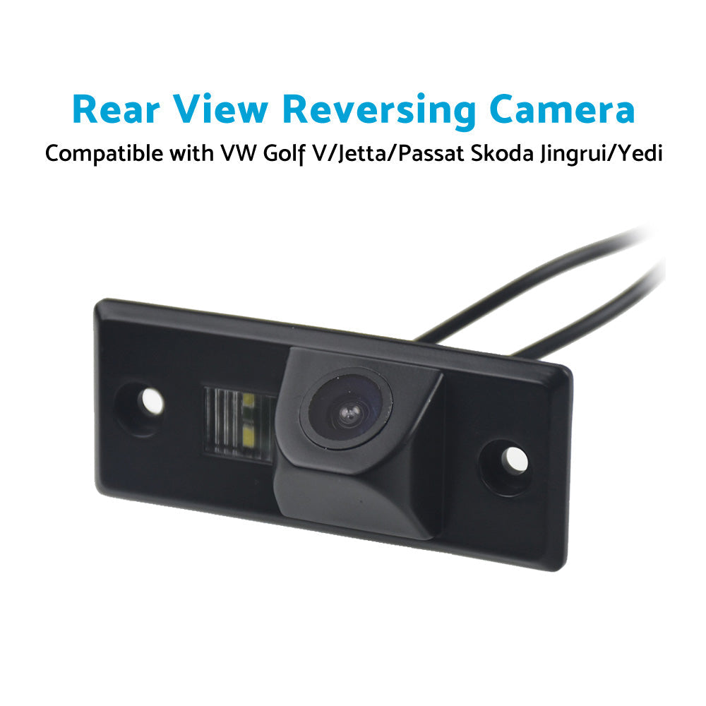 Rear View Reversing Camera Suitable for VW Volkswagen Tiguan Golf Passat Skoda.