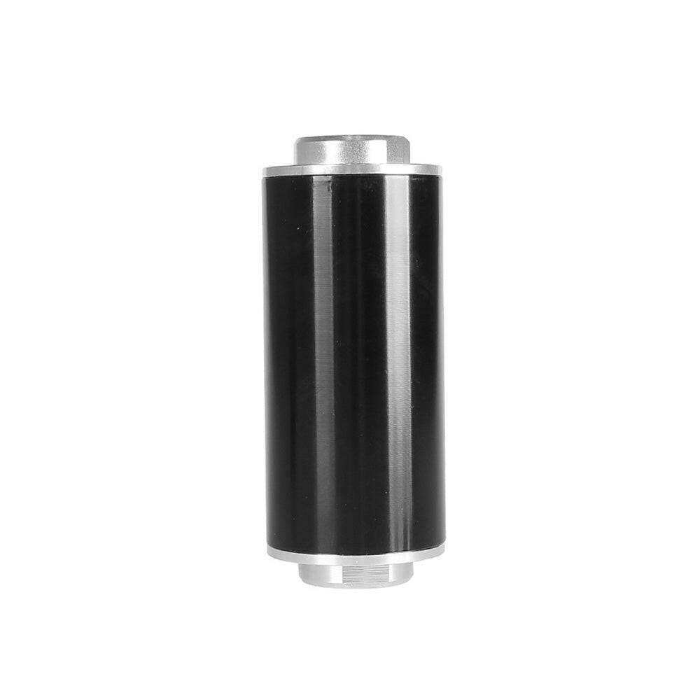 Inline 100 Micron Fuel Filter Bracket 6AN 8AN 10AN Adapter Universal 50mm.