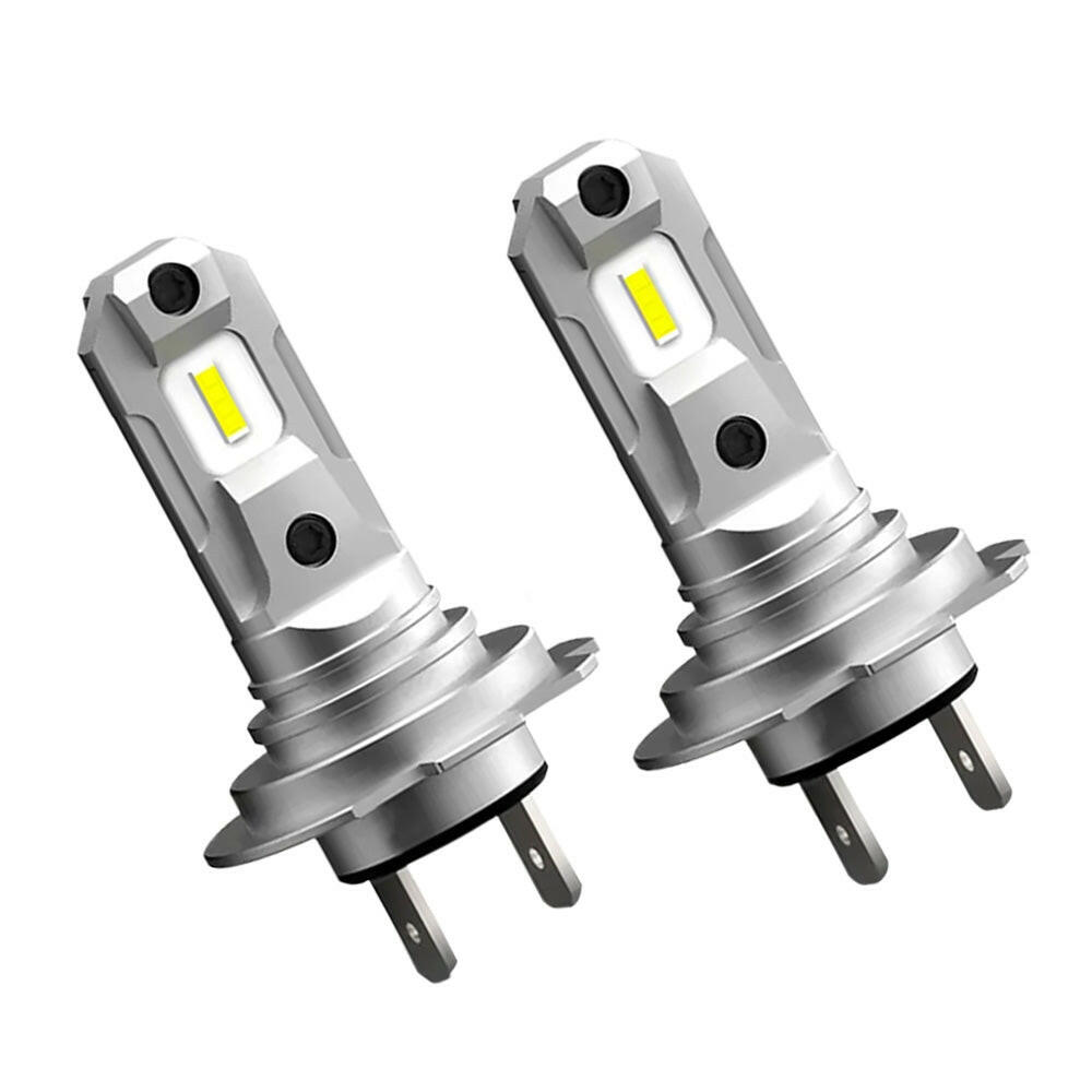 2PC H7 Super Bright LED Headlight Bulbs Conversion Kit High Low Beam 6500K White.