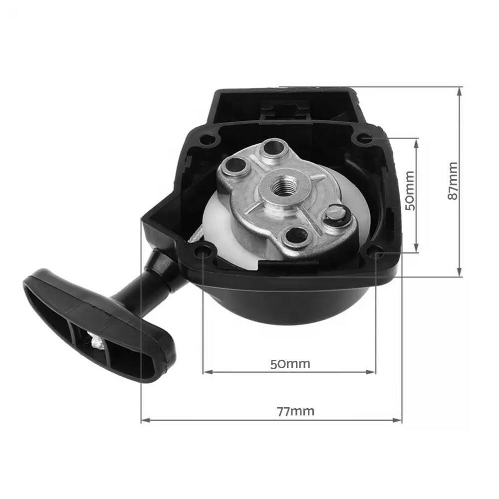 Recoil Pull Start Starter 50mm Suitable For 26CC 1E34F Brush Cutter Grass Trimmer Lawnmower.