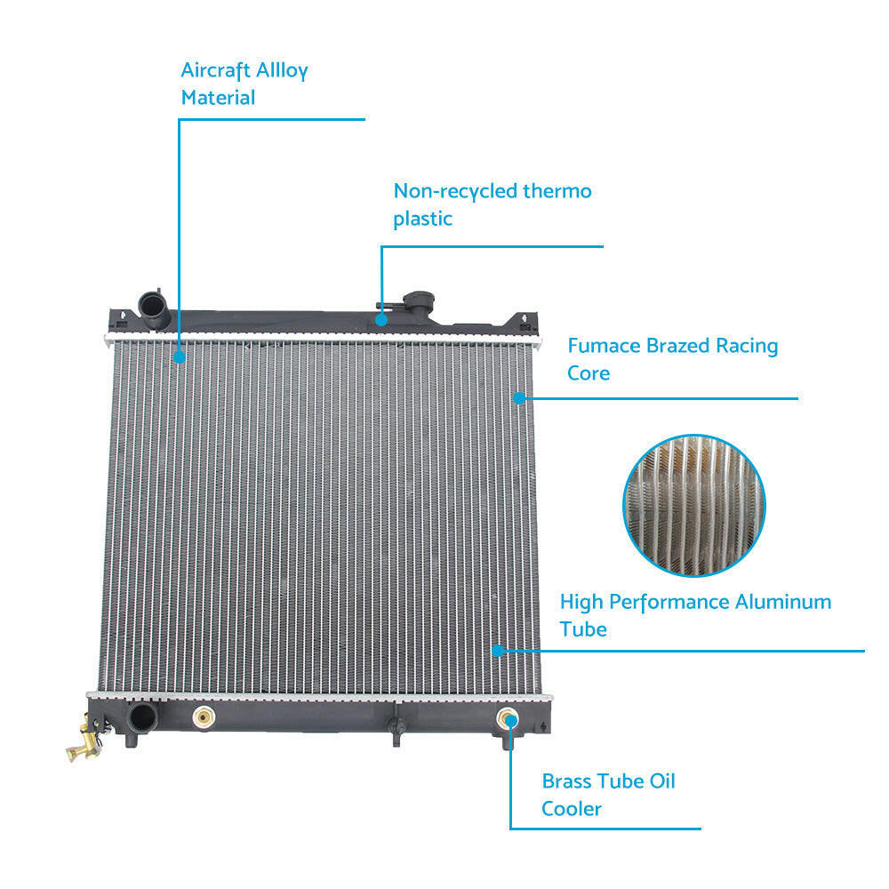 Radiator Cool Suitable for Suzuki Grand Vitara SQ JLX ET TA 2. 0 2. 5 Auto Manual 1991-2005.