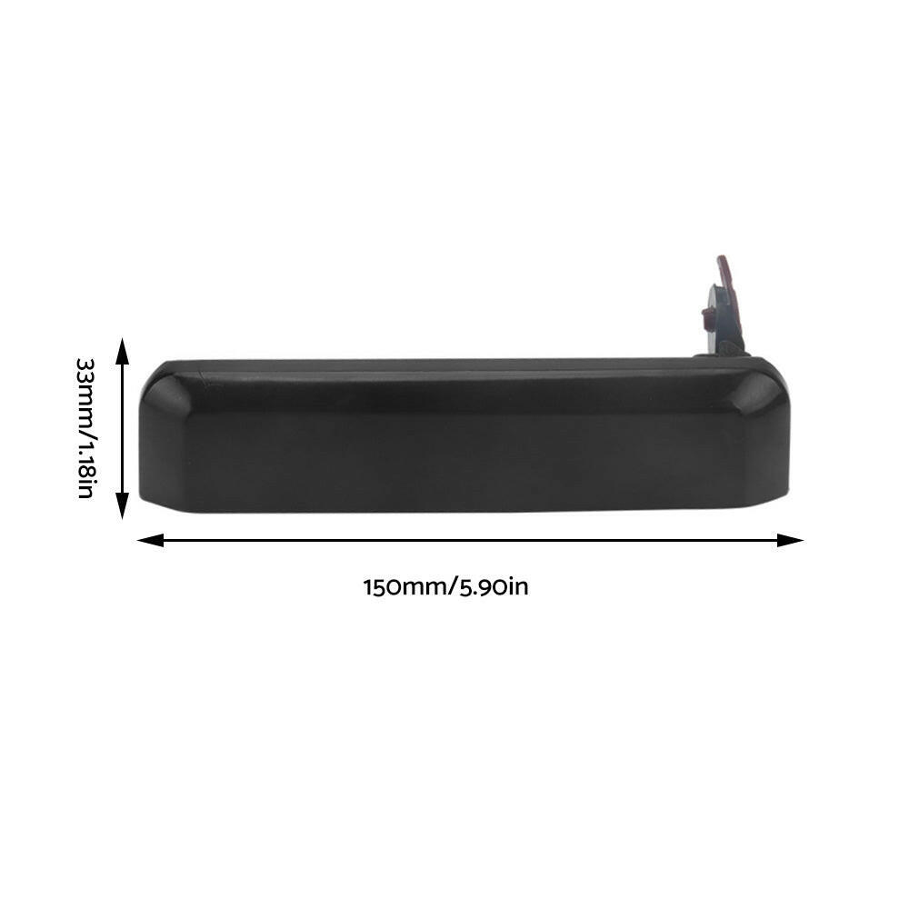 Left Right Pair Front Outer Door Handle Suitable For Nissan Navara D21 1986-1997.