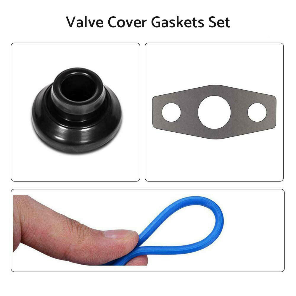 2x Rocker Cover Gasket Suitable for HOLDEN COMMODORE LS1 LS2 LS3 5. 7 6. 0 VT VX VY VZ VE.