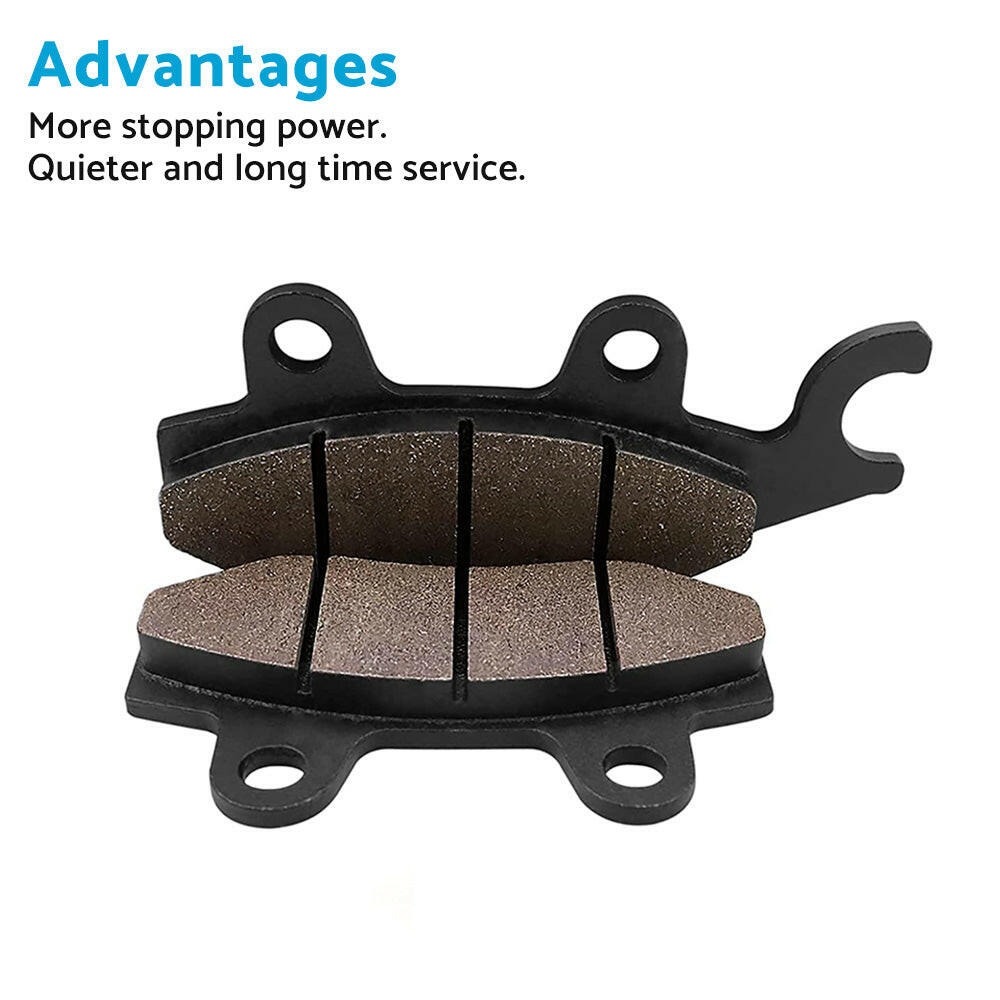 Front & Rear Brake Pads + Shoes for Honda CB125E GLH125 | MAXCOOL.