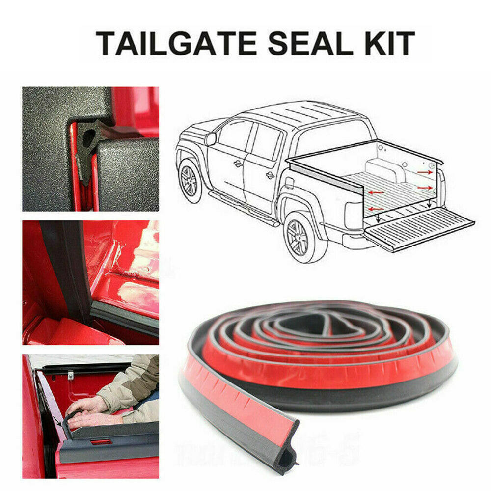 Universal Tailgate Seal With 3M Tape Suitable For NP300 Hilux SR5 Ranger PX BT50 D-Max.