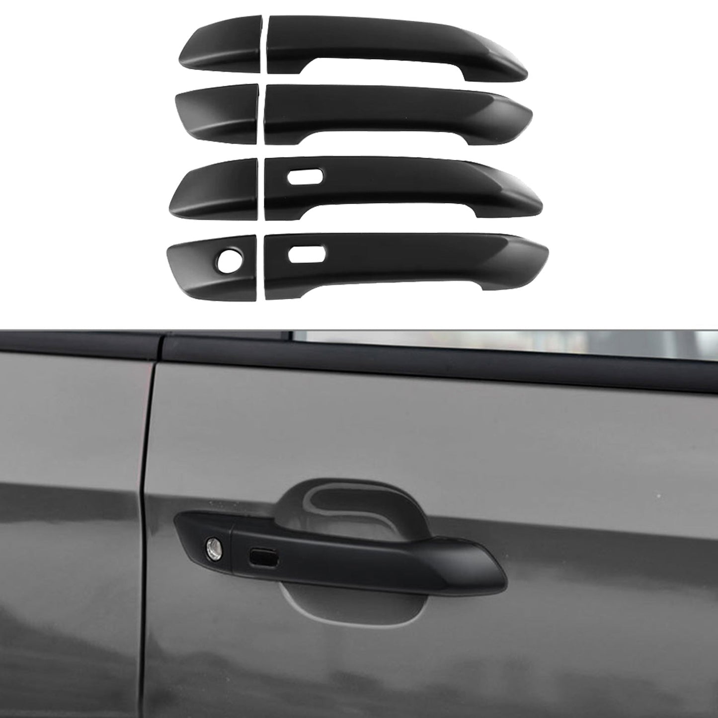 Side Door Handle Cover Trim Suitable For Mazda BT-50 / Isuzu D-MAX 2021-2023