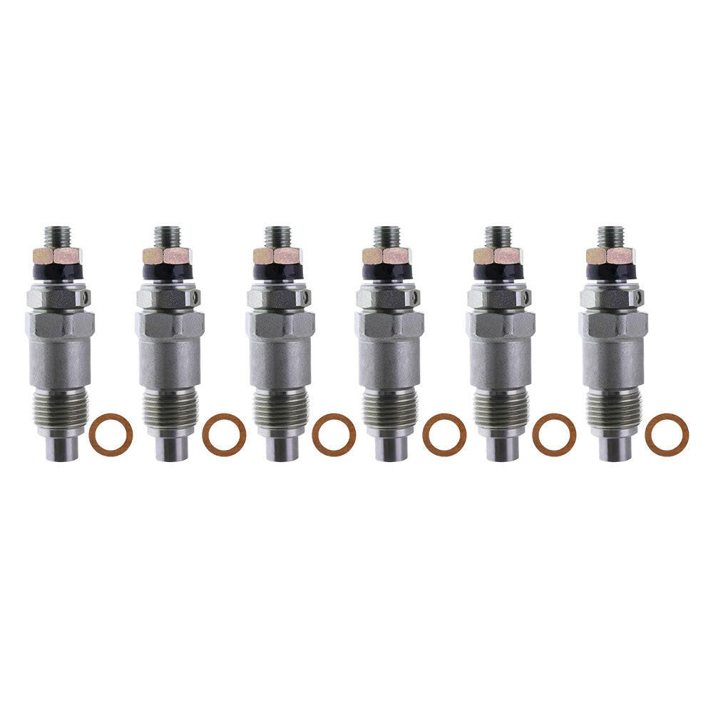 6x Fuel Injectors 093500-1810 23600-48011 Suitable For Toyota 2B 2B 2J 2H.