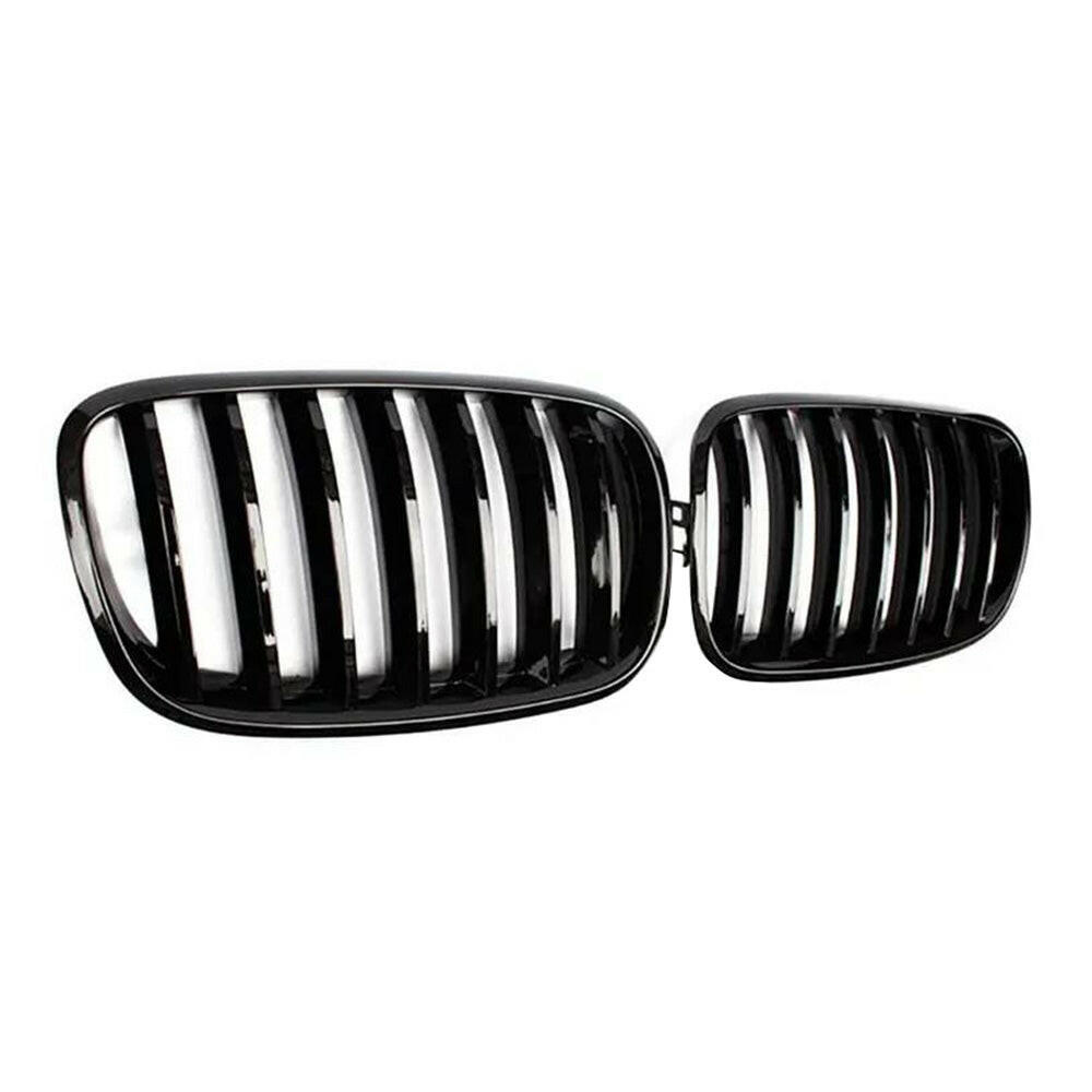 Front Bumper Kidney Grill Grille Gloss Suitable For BMW E70 X5 / E71 X6 2007-2013.
