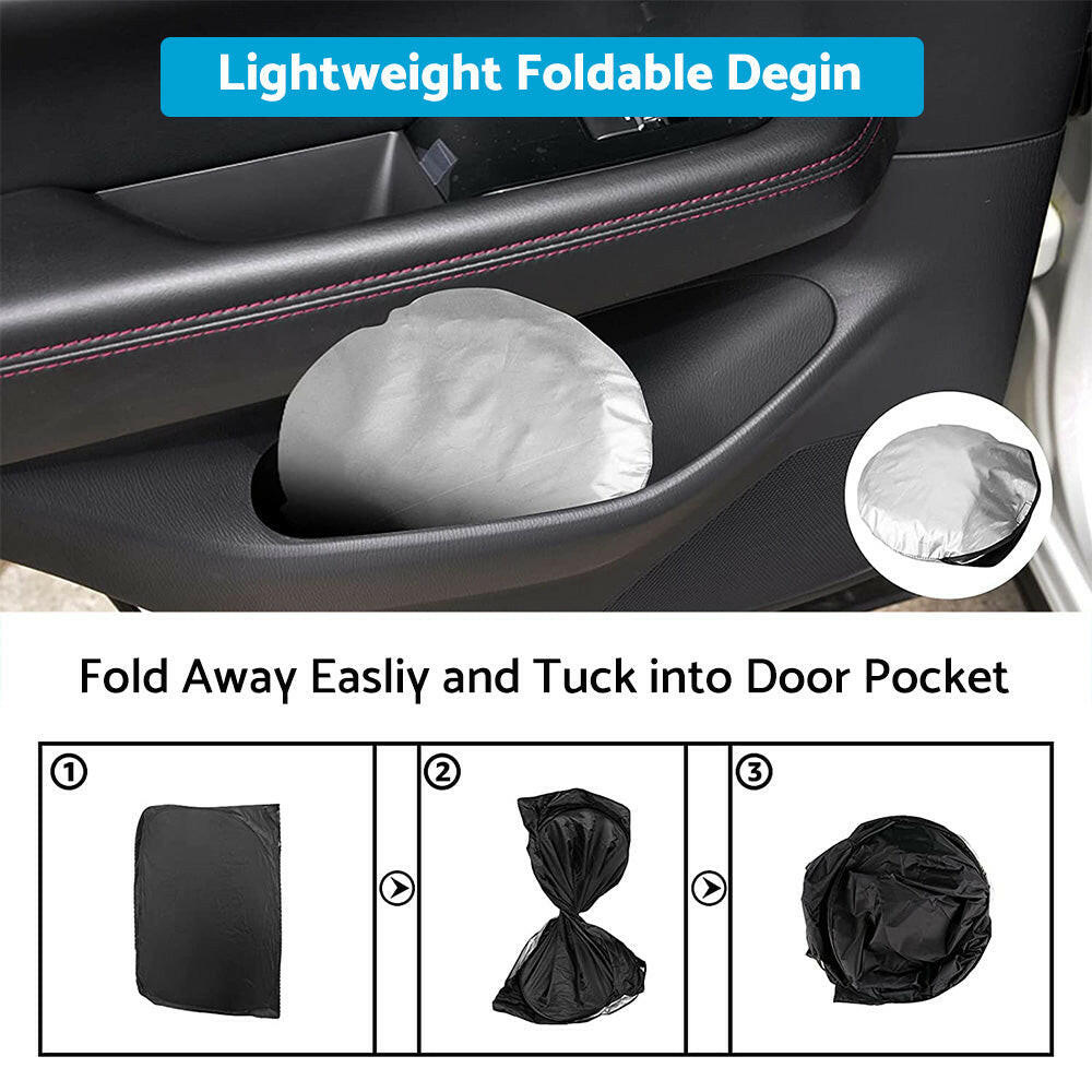 Wind Screen Sun Shade Suitable For Honda CR-V CRV 17-23 UV Block Visor Foldable.