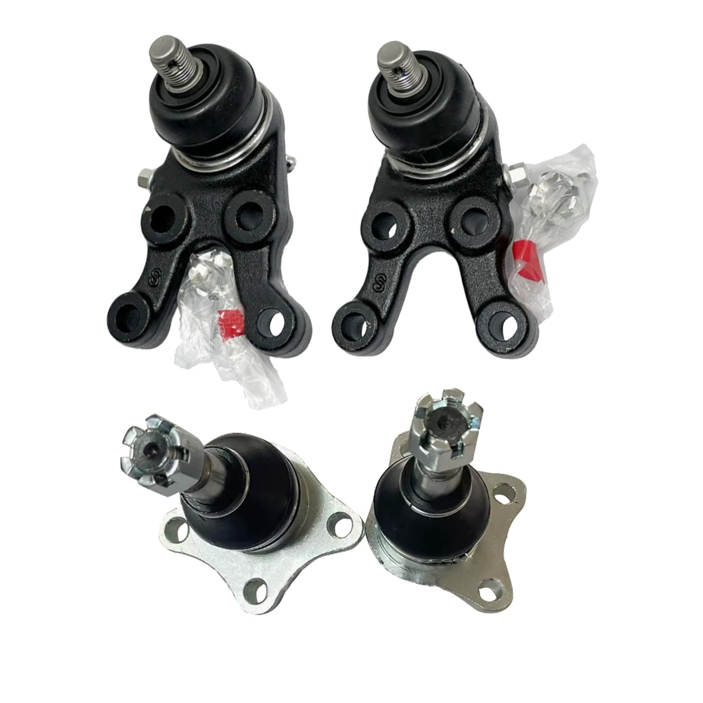 Upper & Lower Ball Joint Kit 4x Suitable For Mitsubishi Pajero NH/NJ/NK/NL 1991-2000