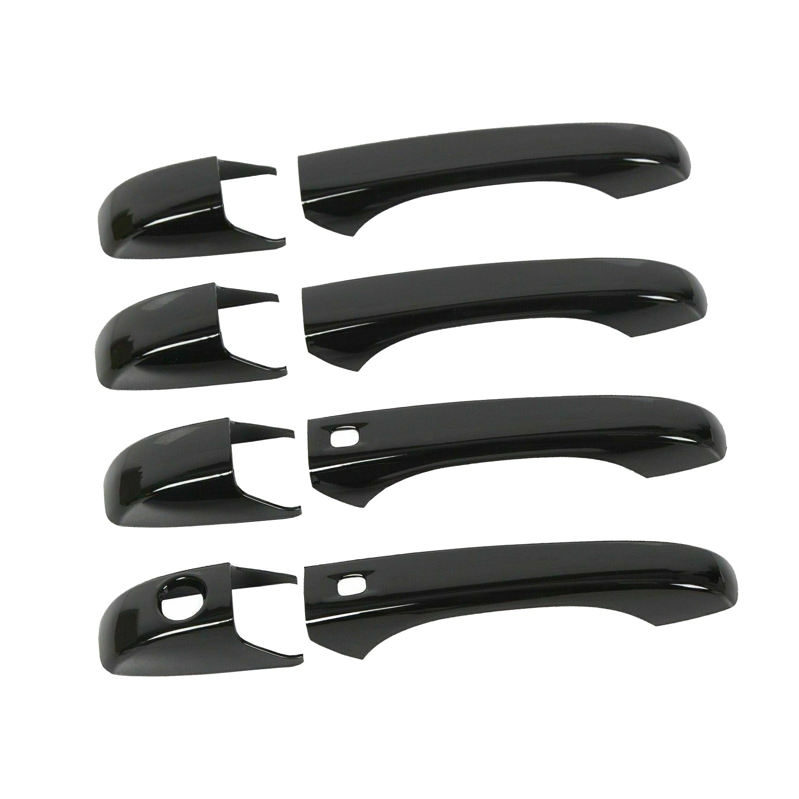 thumbnail image 2 of Savadi-Car 7-Piece Carbon Fiber Dashboard & Door Handle Trim Kit For Jeep Grand Cherokee 2011-2020 – ABS, Self-Adhesive 2 of 6