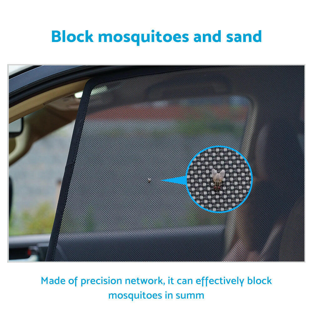 6x Foldable Window Mesh Sun Shade Suitable For Ford Everest UA 2015-2022.